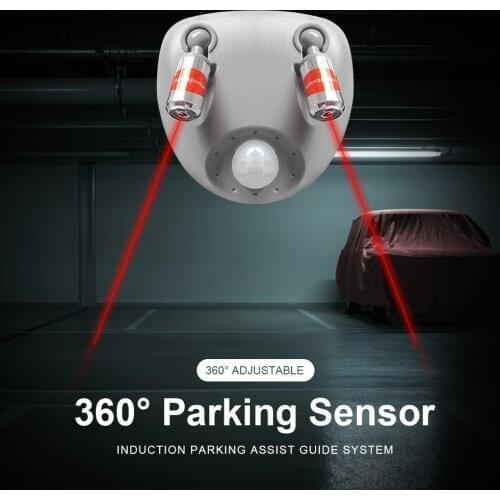 Guiding Aid Adjustable ABS Carport Car Garage Double End Ceiling Location Parking Sensor Infrared Induction Sensitive Universal