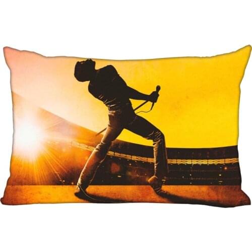 Custom Queen Bohemian Rhapsody Pillowcases 35X45cm Pillow Cover One Side Printed Funny Vintage Style rectangular Pillowcase