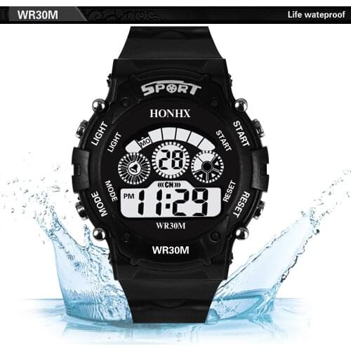 New StylishSport Digital Watch Hodinky Men High Quality Boys Analog Army Waterproof LED Eletronic Clock Masculino Dropshipping