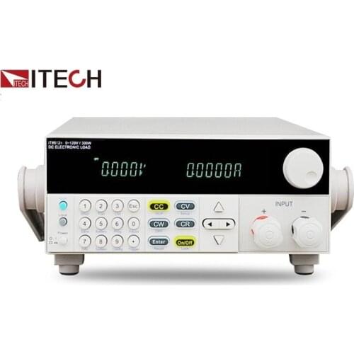 ITECH IT8512+ DC Programmable Electronic Load 120V 30A 300W 1mV 0.1mA