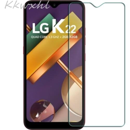 9H HD Tempered Glass For LG K22 Protective Film ON LGK22 LMK200Z, LMK200E, LMK200B, LM-K200 Phone Screen Protector Cover