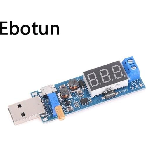 DC-DC 5V to 3.5V / 12V USB Step UP / Down Power Supply Module Adjustable Boost Buck Converter Out DC 1.2V-24V
