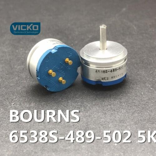 [VK] conductive plastic potentiometer handle 11MMX3MM switch shaft 11mm BOURNS 6538S-489-502 5K