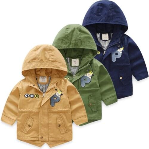 Y5Y6 Spring Jackets For Boys