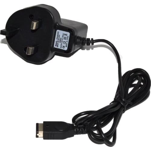 100PCS a lot High quality UK Plug AC Adapter Travel Wall Power Supply Charger 100-240V for GBA SP for GameBoy Advance SP