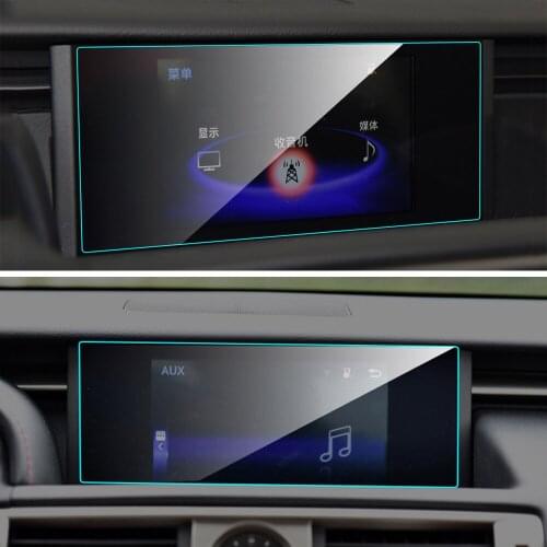 TPU Car Screen Protector for Lexus IS200t IS250 IS300 IS350 IS Series Interior Car GPS Navigation Screen Protector Film Stickers