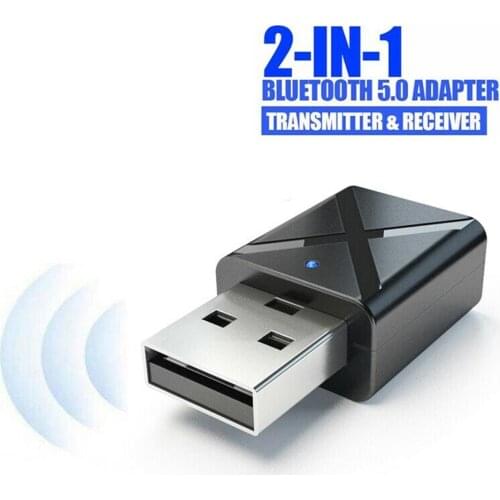 Wireless USB Bluetooth-compatible Adapter 5.0 Music Audio Receiver Transmitter for PC