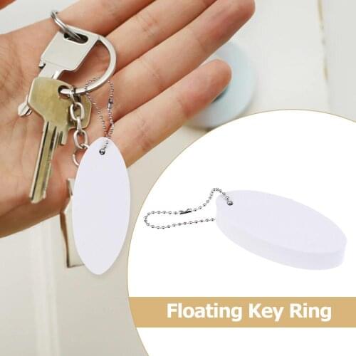 Boating Sea Fishing Floating Keychain Key Ring- Sailing Surfboard White For Kayak Canoe Yacht Boat Surfboard Rafting Accessories