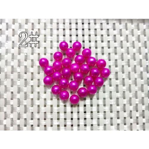 Colorful Round Freshwater Pearls Wholesale 50pcs Pink Round Loose Pearls 7-8MM Grade AAA Natural Freshwater Pearls Beads ABH620