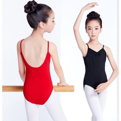 Children Girls Clothes Dance Performance Costume Suspenders Backless Bodysuit Ballet Latin Dance Rompers Jumpsuit for Kids Girl