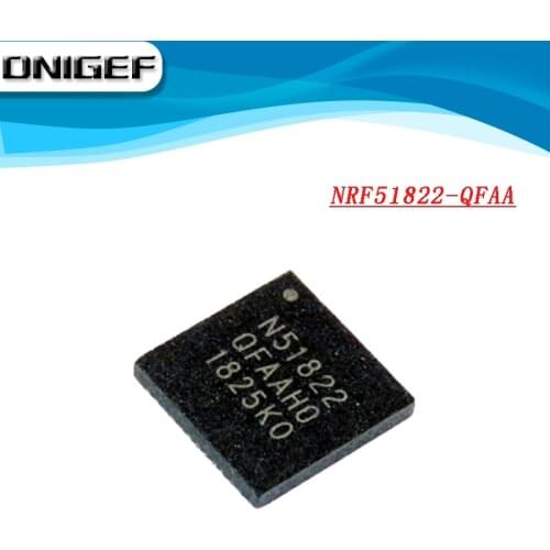 DNIGEF(1piece) 100% NEW NRF51822-QFAA NRF51822 N51822 QFN-48 Chipset