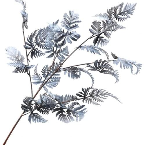 Artificial Leaves Multi-use Excellent Workmanship Portable Faux Silk Flower Lightweight Durable Fake Fern Leaves Home Decoration