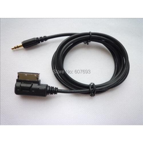 1.5 meter AMI AUX cable for VW Music Interface MMI MDI 3.5mm auxiliary Jack MP3 Cable fit Audi Skoda