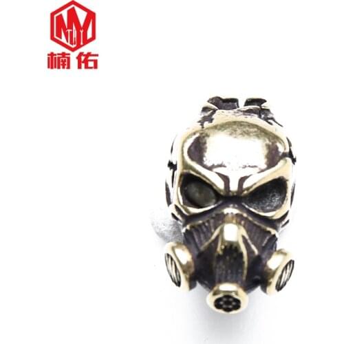 Knife Beads EDC Outdoor Pocket Tools Parachute Rope Outdoor Creative Skull Skull Paracord Bead