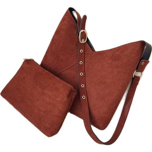 Meloke Women's Suede Bags