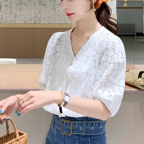 Ажурные блузки Myfjxjy China At AliExpress