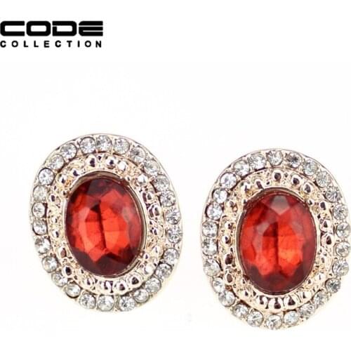 New Fashion Imitate Luxury Earrings For Women Shining Rhinestone Brincos Trendy Jewelry Gift Wedding Earring Studs