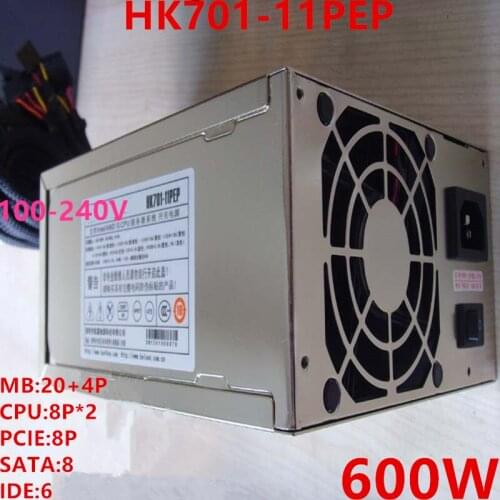 New PSU For Huntkey 600W Power Supply HK701-11PEP