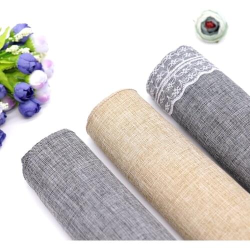 Rustic Imitation Linen Retro Table Runner Wedding Decoration Table Cloth Home Decor Dinner Table Cover Party Christmas Banquet