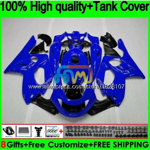 YZF-600R For YAMAHA YZF600R Thundercat 96 97 98 1999 2000 2001 02 72BS.124 YZF 600R 1996 1997 1998 99 00 Gloss blue 01 Fairing