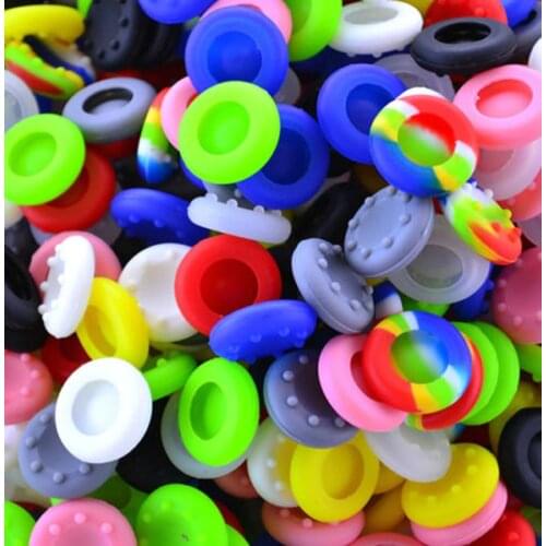 10pcs Game Accessory Silicone Analog Thumb Stick Grips Cap Case for Playstation 4 PS3/4 Xbox 360/ONE Gamepad Cap Joystick Cases