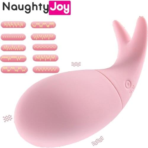 10 Frequency Vaginal Balls G Spot Finger Vibrators For Women Clitoris Stimulation Nipples Massager Vibrating egg Female Sex Toys