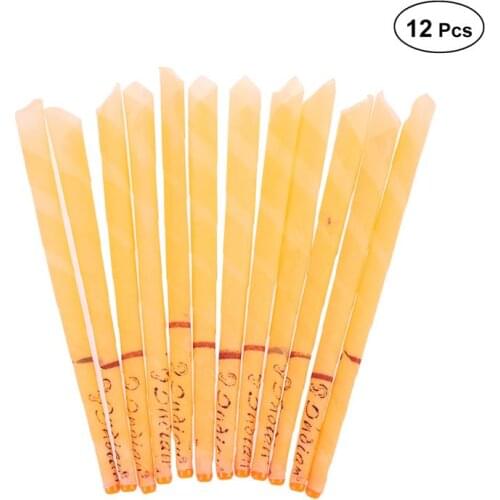 12Pcs Flared Ear Candles Natural Healthy Care Trumpet Sahped Flared Aroma Aroma Candle for Salon Beautydrop shipping