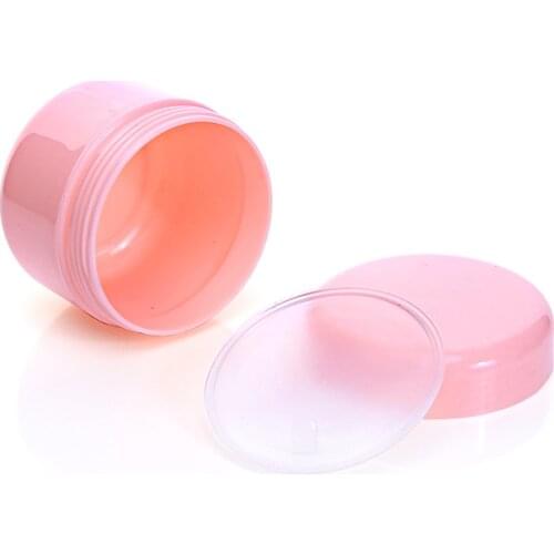 25pcs/lot 10G/10ML PP Empty Small Plastic Cosmetic Containers Travel Makeup Toiletry with Lids Travel Jars for Cream ,sample