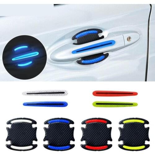 4PCS/Let Car Styling Door Handle Protector Film For Suzuki SX4 SWIFT Alto Liane Grand Vitara Jimny Splash S-Cross Accessories