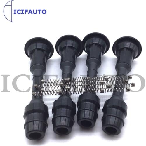 4 x Ignition Coil Rubber Fits Nissan X-Trail T30 Altima Sentra 02-06 2.5L OE# 22448-8H315, 22448-8H310, 22448-8H300, 22448-8H311