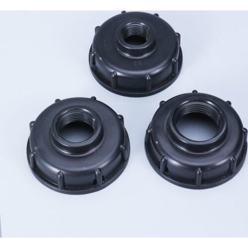 5Pcs IBC Tank Fittings Coarse Threaded 60mm cap to 1/2" 3/4" 1" Adapter Connector Replacement Valve adapter