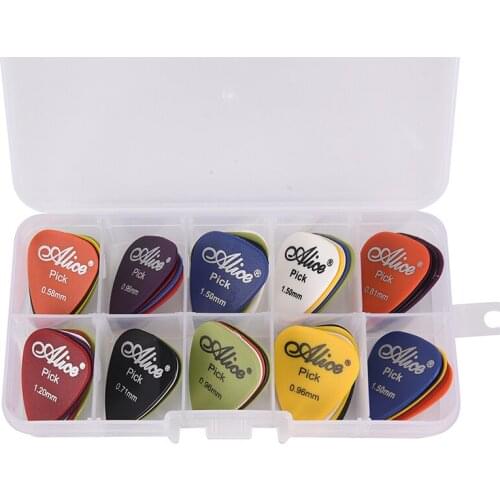 50Pcs/set Electric Guitar Pick Acoustic Music Picks Plectrum Guitar Accessories Wholesale