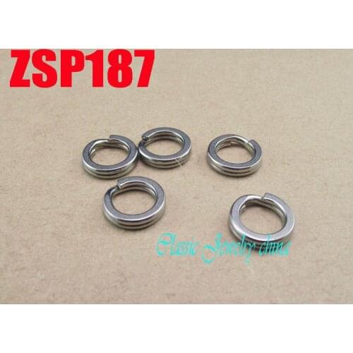 Wholesale 10.5mm stainless steel key-ring Key Chain jewelry DIY accessories parts 100pcs ZSP187