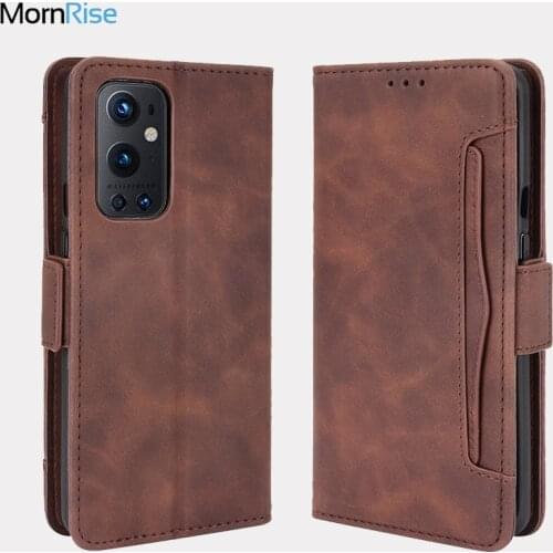 Wallet Cases For Oneplus 9 Pro Case Magnetic Closure Book Flip Cover For One Plus 9 Leather Card Holder Mobile Phone Bags