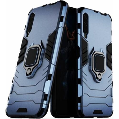 For Huawei Y9S Case Shockproof Ring Stand Bumper Silicone + PC Cover For Huawei Y9s Y 9s Y9 s 2019 6.59" STK-L21 STK-LX3 L22