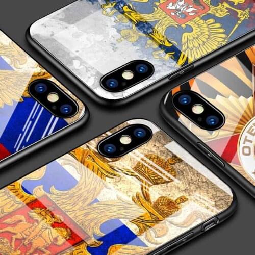 Tempered Glass Cover Armenia Russia Flag Art For Apple iPhone 12 11 8 7 6 6S XS XR SE X 2020 Pro Max Mini Plus Phone Case