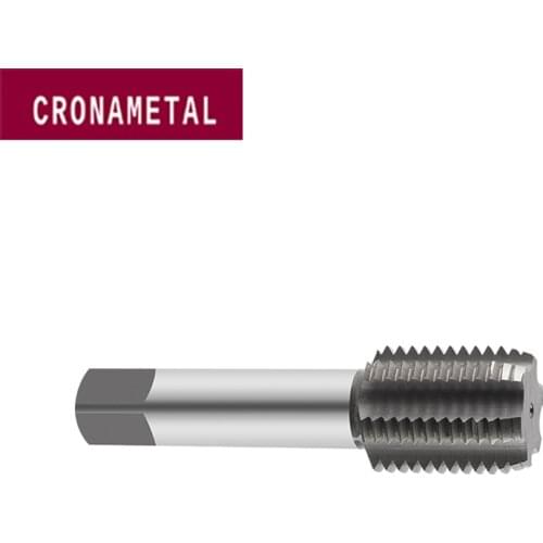 CRONAMETAL High Speed Steel Right Hand Tap Metric Thread Tools Cutting Straight Flute Taps M20 M22 M24 M27 M30 M33 M36 M39 M42