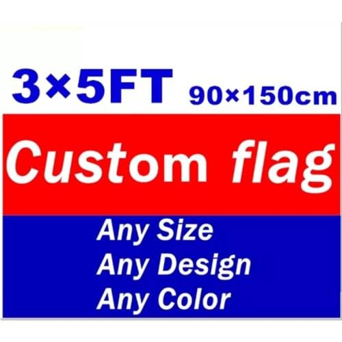 Flags and Banners Decor Custom ANY SIZE Flying Polyester Advertising Sports Decoration Club Party Logo