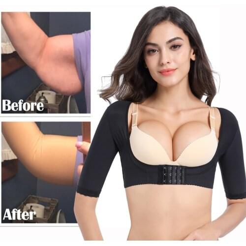 Shapewear Women Slim Arm Shaper Invisible Postpartum Posture Corrector Push Up Bra Corrretive Underwear Slimming Top Body Shaper
