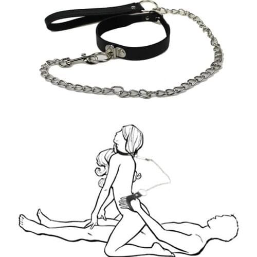 Sexy Metal Nipple Clips Clitoris Clamps Collar Bdsm Bondage Accessories Adults Flirt Training Slave Erotic Sex Toys For Couples