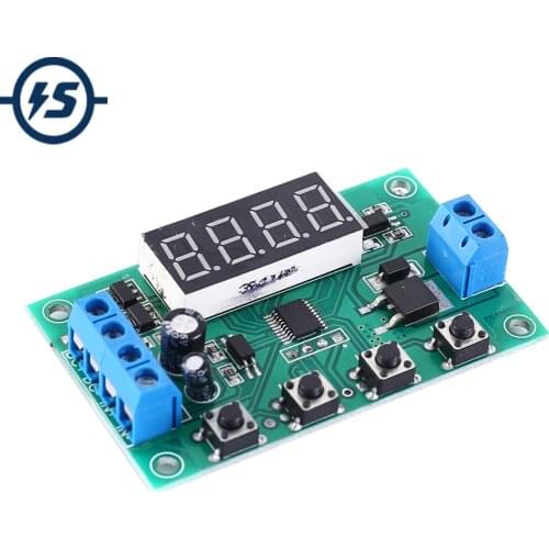 DC 5V 12V 24V Trigger Counter Module MOS Delay Circuit Switch Timer 32-Function