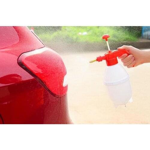 Free Shipping 0.8 L Car Washer Hand Pump Pressure Sprayer Bottle Pressurized Solvent Spray Gun