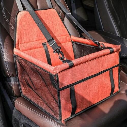 Pet Dog Car Carrier Seat Bag Dog Seat Bag Basket cat carrier Waterproof Basket Dog Cover Pad Safety Travelling Mesh Hanging Bags