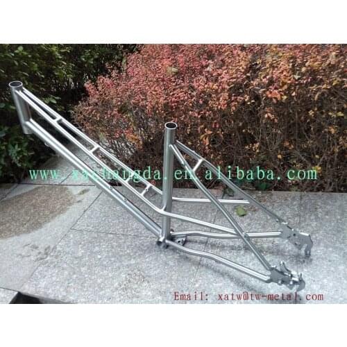 Titanium mtb bike frame sliding and rohloff dropout titanium mtb bike frame 27.5er