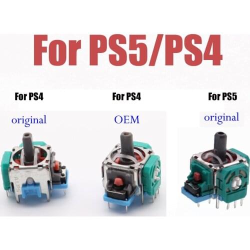 100pcs 3D Analog Axis 3D Joystick Module Potentiometer For Playstation 4 PS4 Controller Repair Color Random