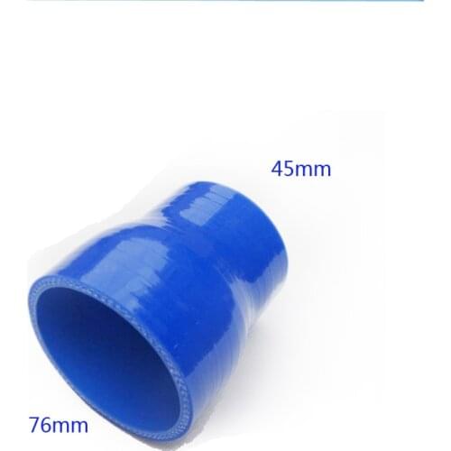 45mm to 76mm Silicone Transition Coupler Turbo Intercooler Pipe Hose Reducer
