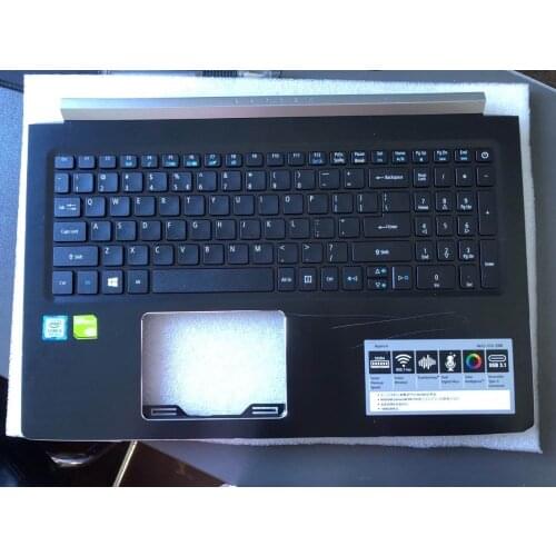 95%NEW Original Laptop Palmrest with Keyboard For ACER A515-51G A515 A615-51 N17C4 With English/US Standard Layout