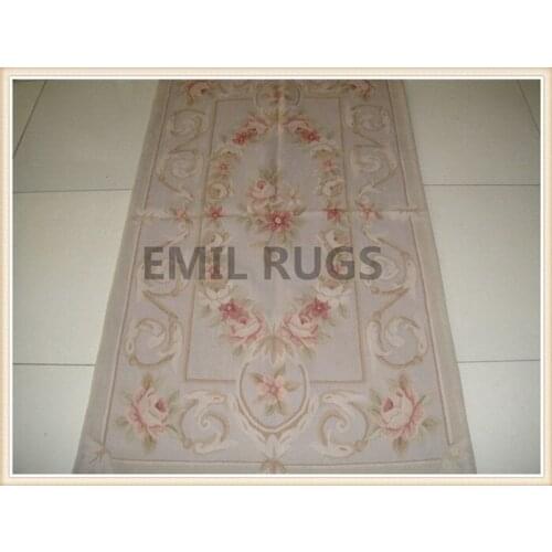 Antique French Aubusson living room Aubusson Needle Oriental Carpet Hand-knotted Wool Handmade Home Decor Wool Knitting Carpets