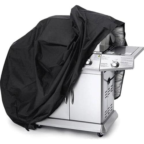 BBQ Cover Outdoor Waterproof Anti-Dust Weber Heavy Duty Charbroil Grill Cover Protective Round Rectangle Grill Bbq Accessories