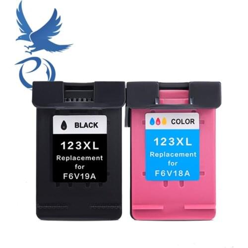 PY 2PK 123 for HP123 123XL Ink Cartridge for HP DeskJet 1110 1111 1112 2130 2132 2134 Officejet 3830 3831 3832 3834
